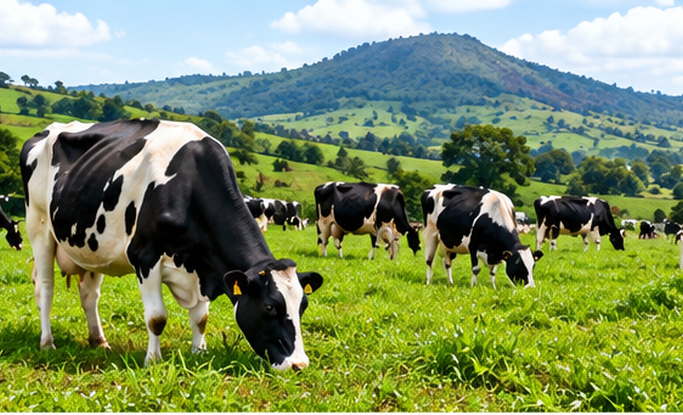 Holstein Friesian dairy cows